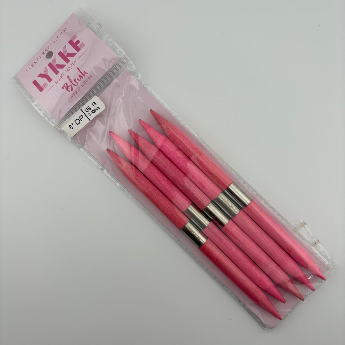 LYKKE 6 inch Blush DPN Needles