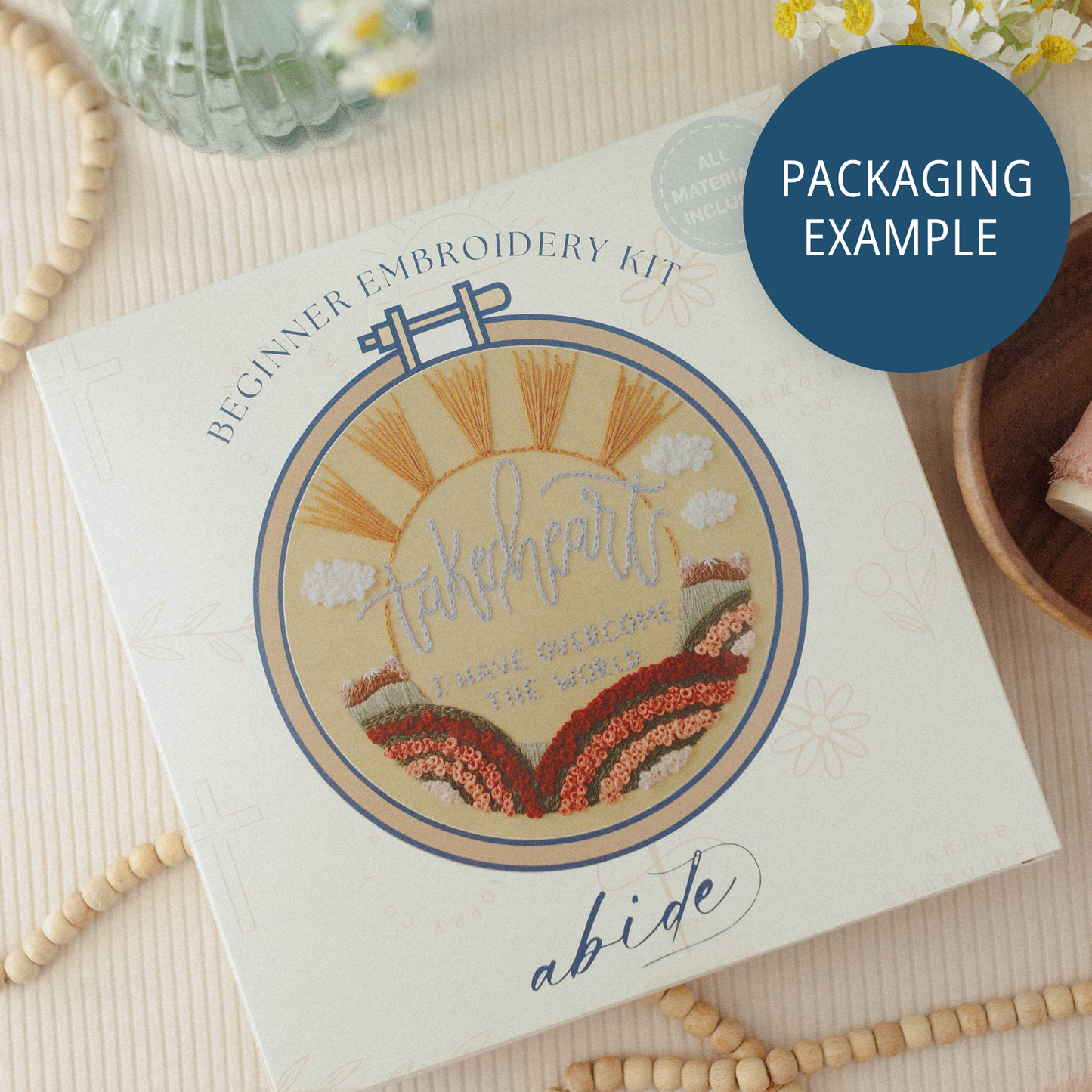 “Fullness of Joy” Embroidery Kit