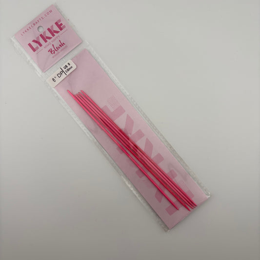 LYKKE 6 inch Blush DPN Needles