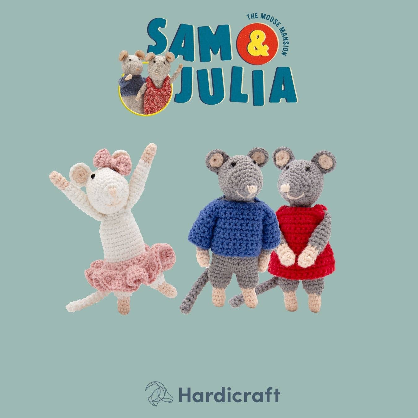 DIY Crochet Kit - Sam Mouse