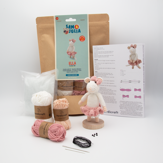 DIY Crochet Kit - Ella Mouse