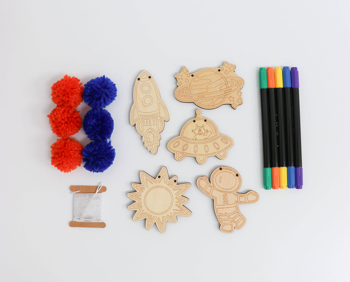 Kids DIY Garland Kit - Outer Space