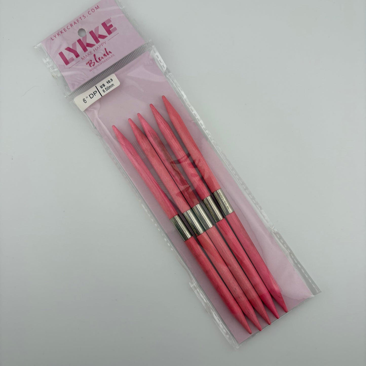 LYKKE 6 inch Blush DPN Needles