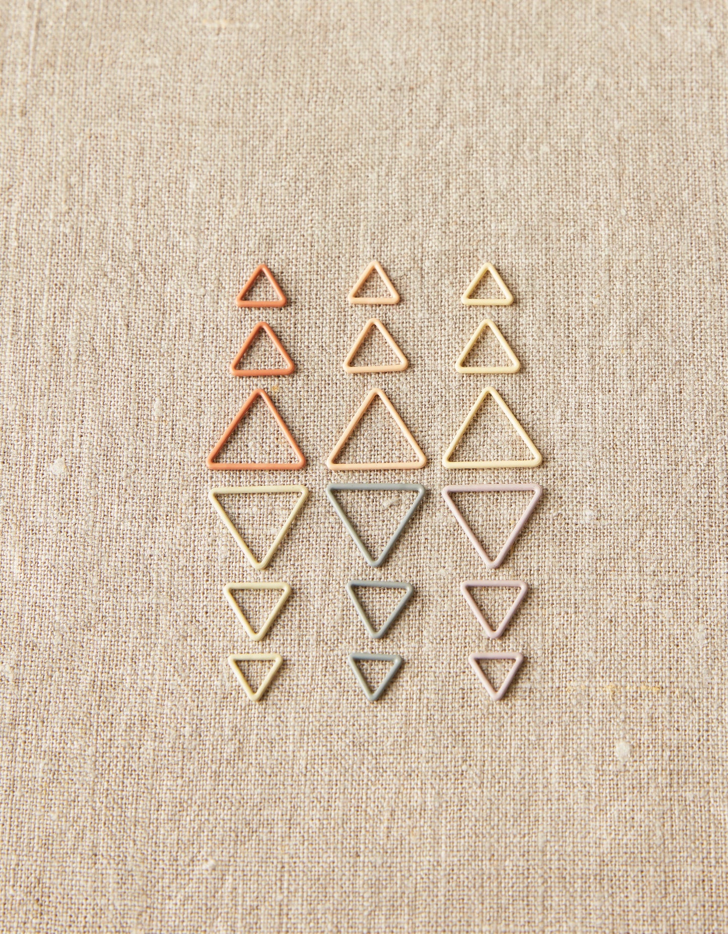 Cocoknits Triangle Stitch Markers - Earth Tones