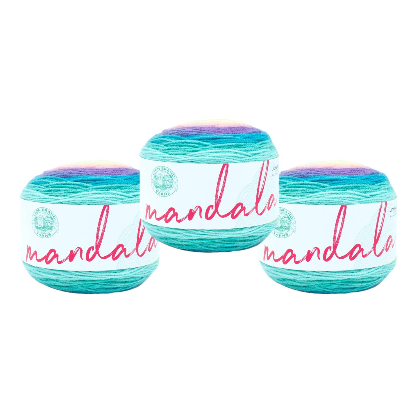 Lion Brand Yarn Mandala Nifflers 3 Pack