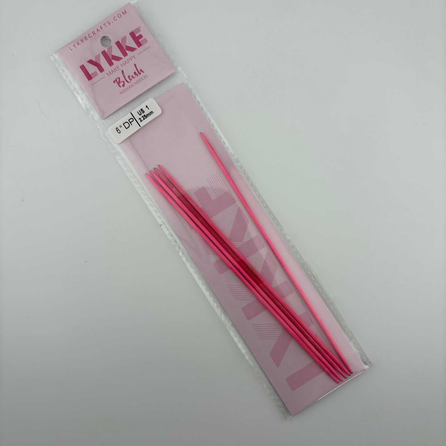LYKKE 6 inch Blush DPN Needles