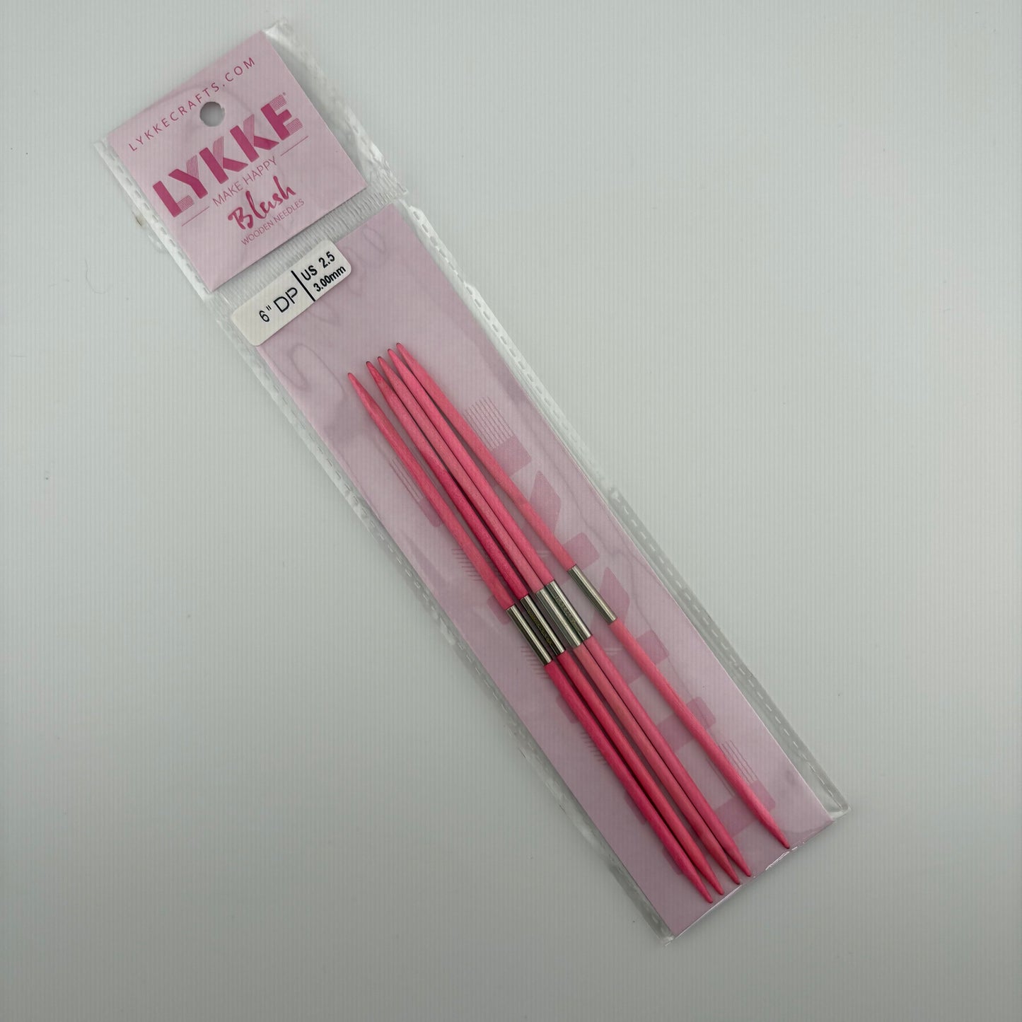LYKKE 6 inch Blush DPN Needles