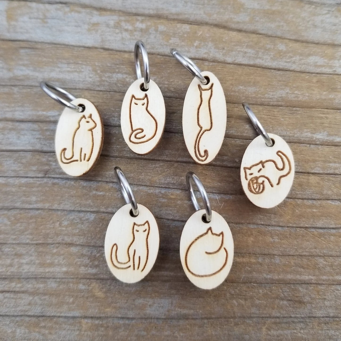 Katrinkles Cat Stitch Market Set - Wood