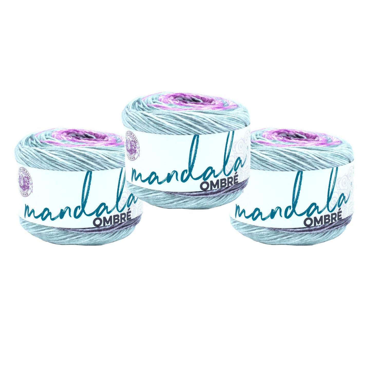 Lion Brand Yarn Mandala Ombre Joy 3 Pack