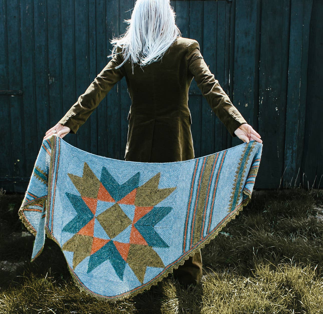 Clint Shawl Yarn Packs By moonstruck knits