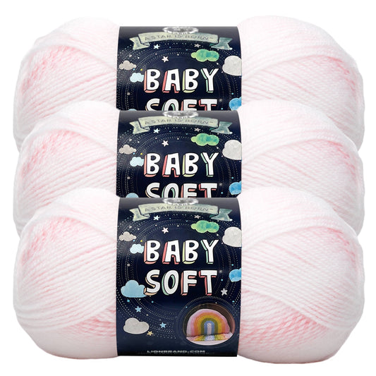 Lion Brand Yarn Baby Soft Parfait Print