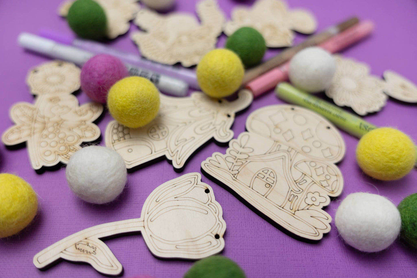 DIY Craft Kit - Fairy Garden Garland Kit
