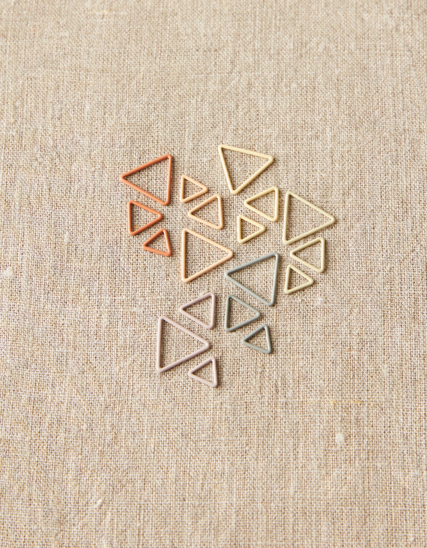Cocoknits Triangle Stitch Markers - Earth Tones