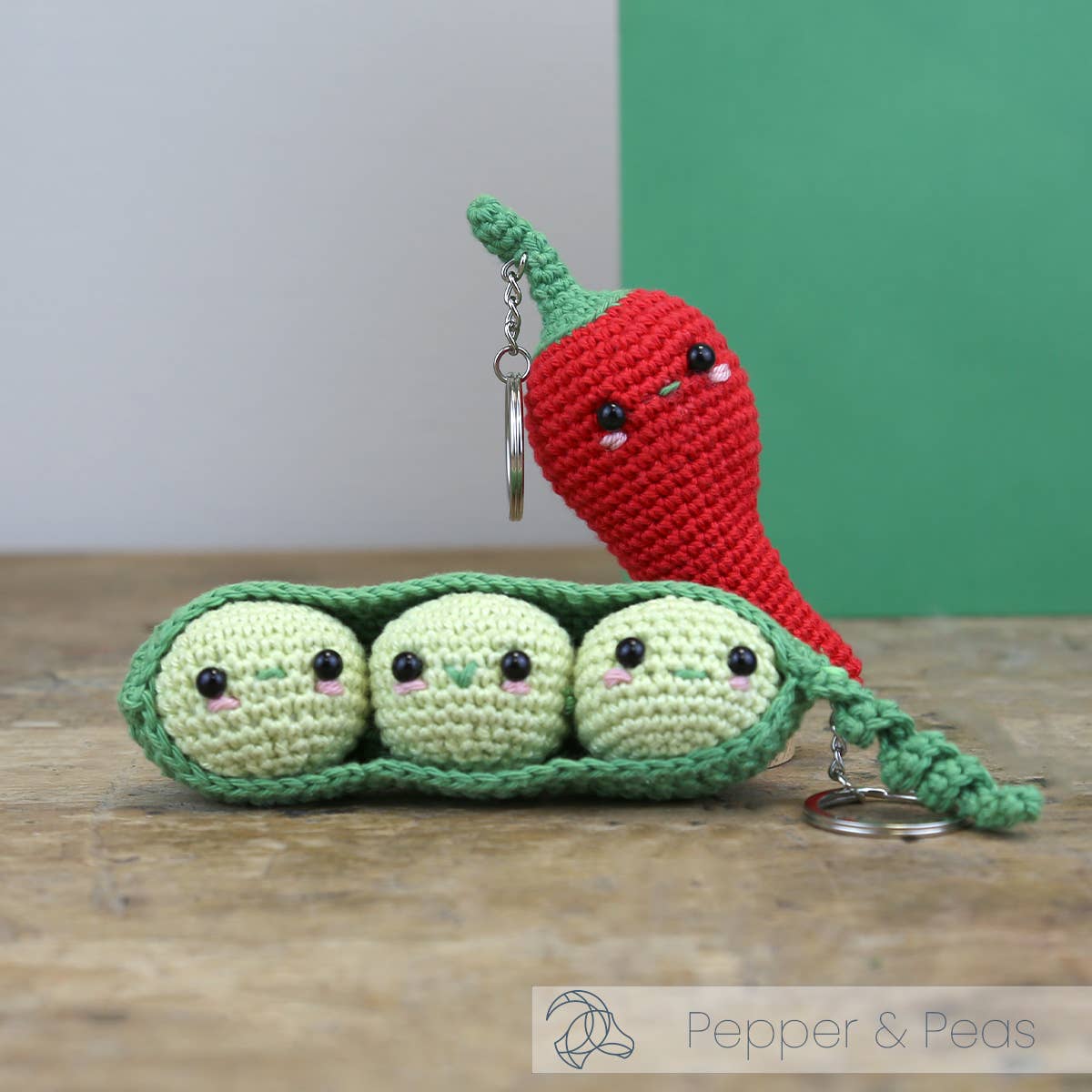 DIY Crochet Kit - Pepper Bag Charm