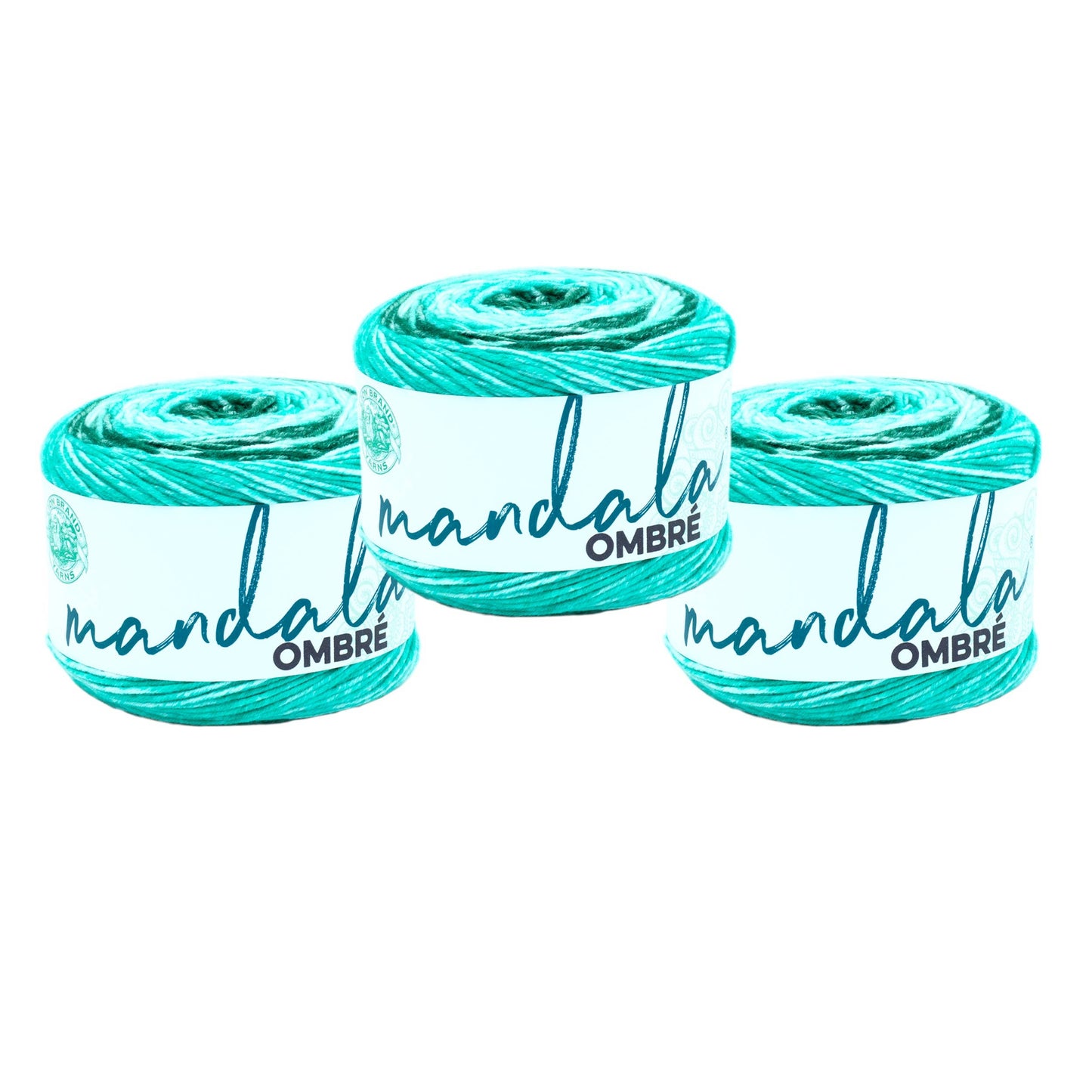Lion Brand Yarn Mandala Ombre Zen 3 Pack