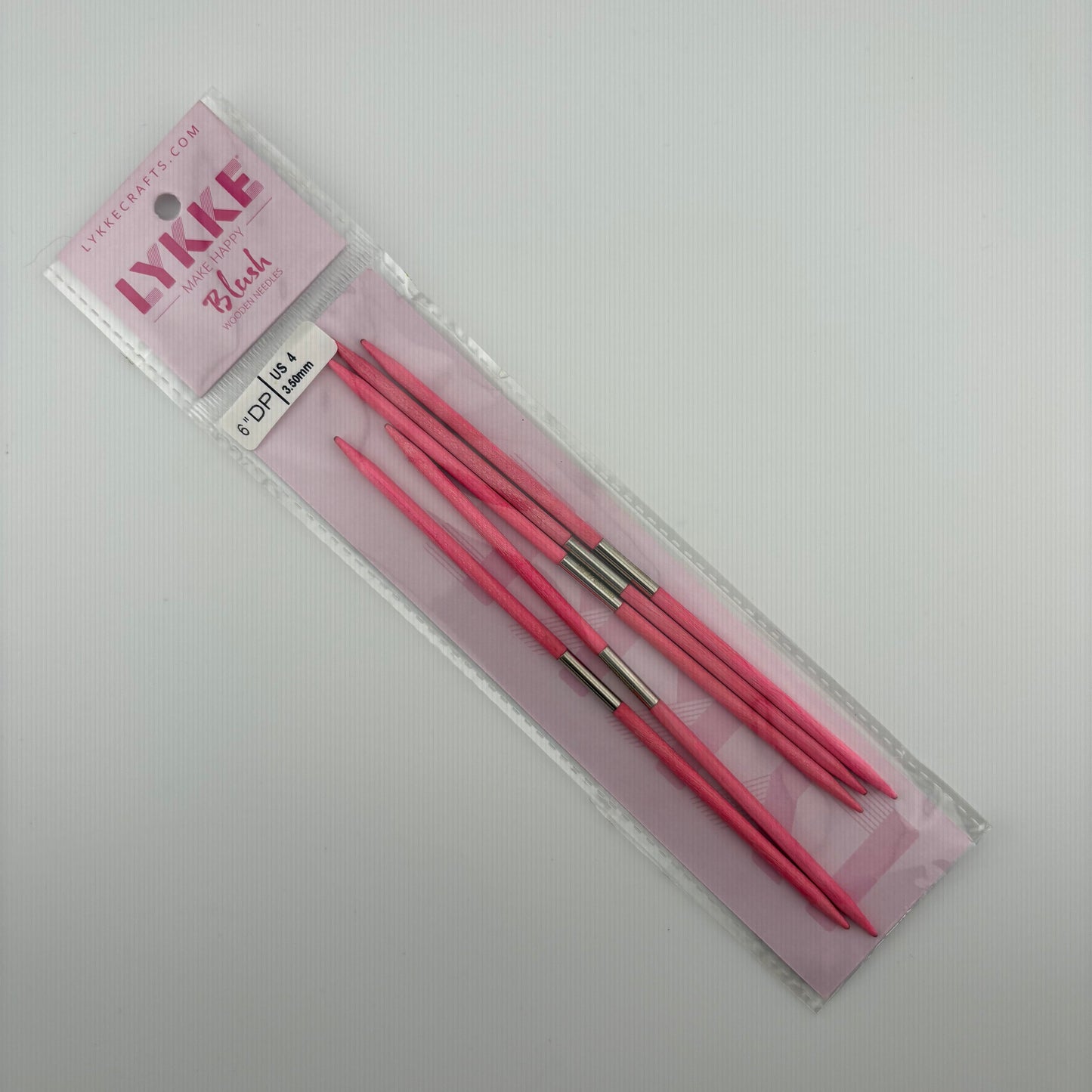 LYKKE 6 inch Blush DPN Needles
