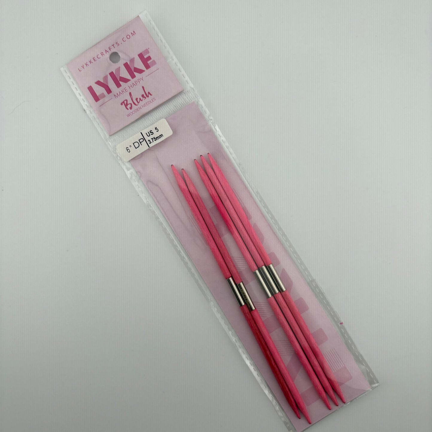 LYKKE 6 inch Blush DPN Needles