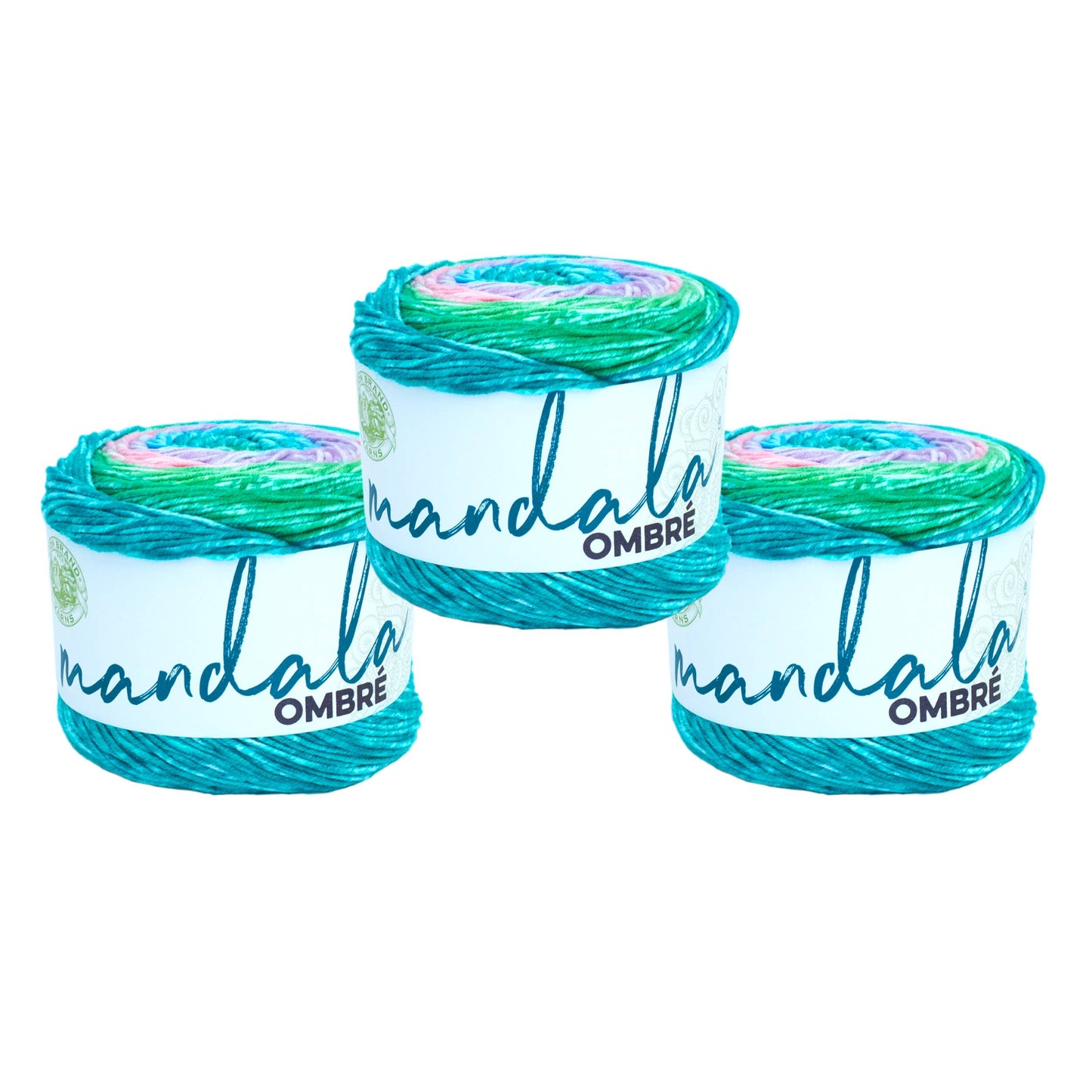 Lion Brand Yarn Mandala Ombre Balance 3 Pack
