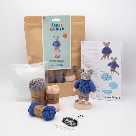 DIY Crochet Kit - Sam Mouse