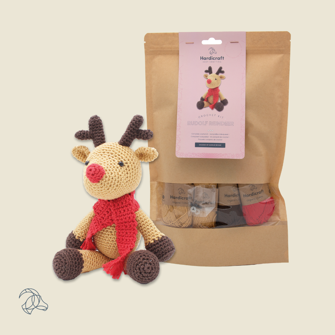 DIY Crochet Kit - Rudolf Reindeer