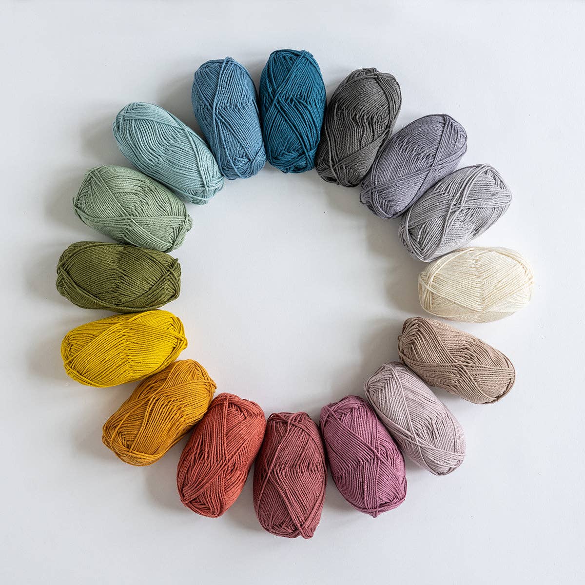 Skipper: sport weight un-mercerized cotton yarn