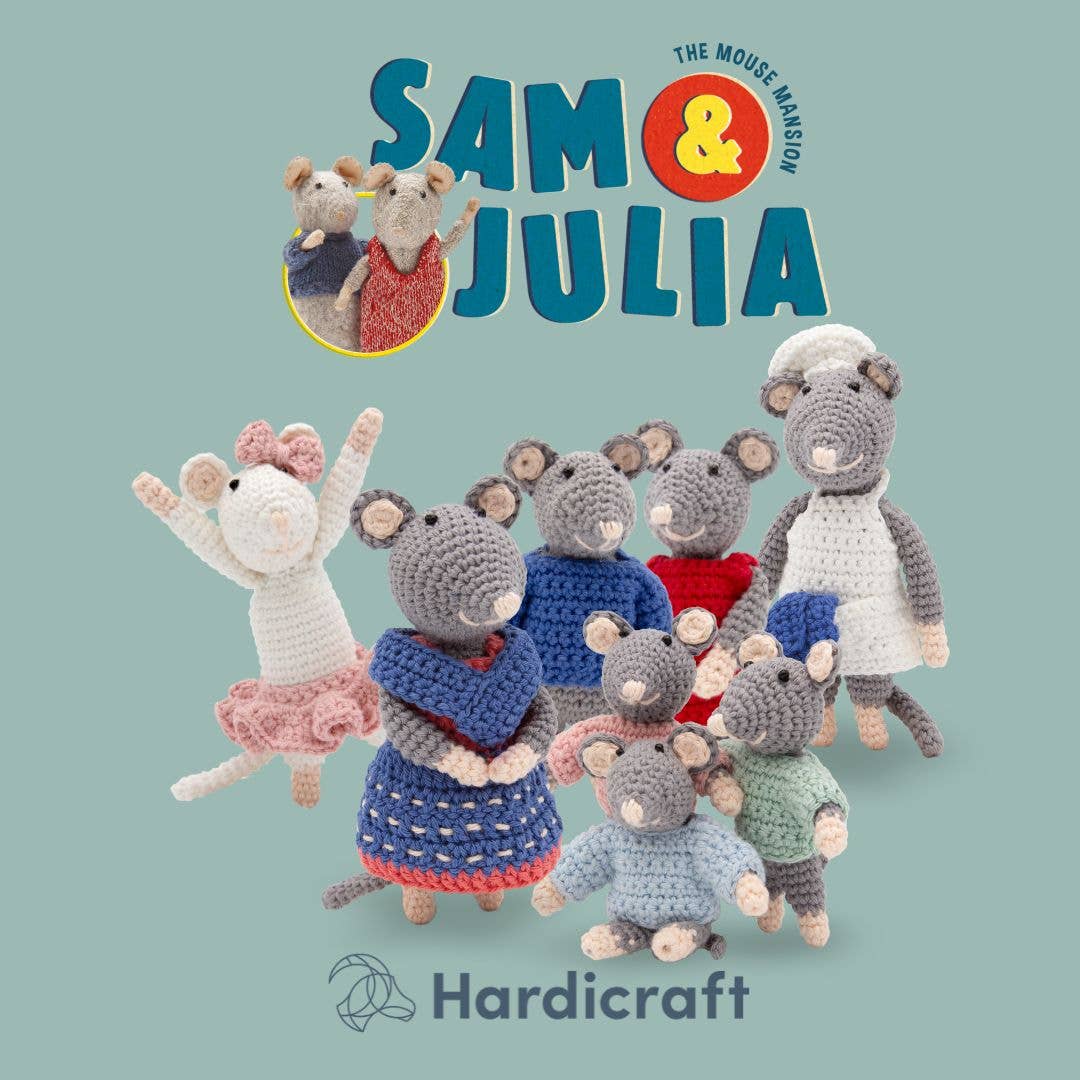 DIY Crochet Kit - The Triplet Mice