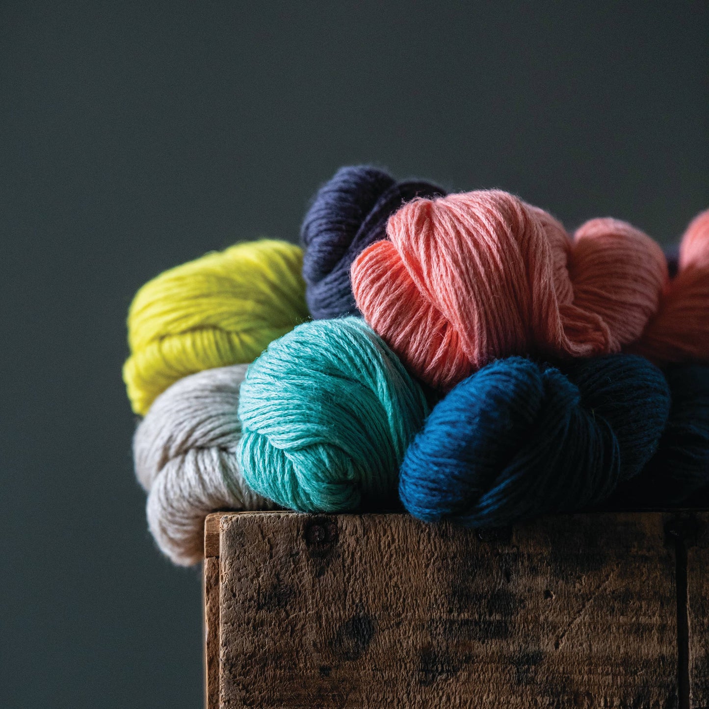 Mojave: Versatile sport/DK weight cotton/linen blend yarn