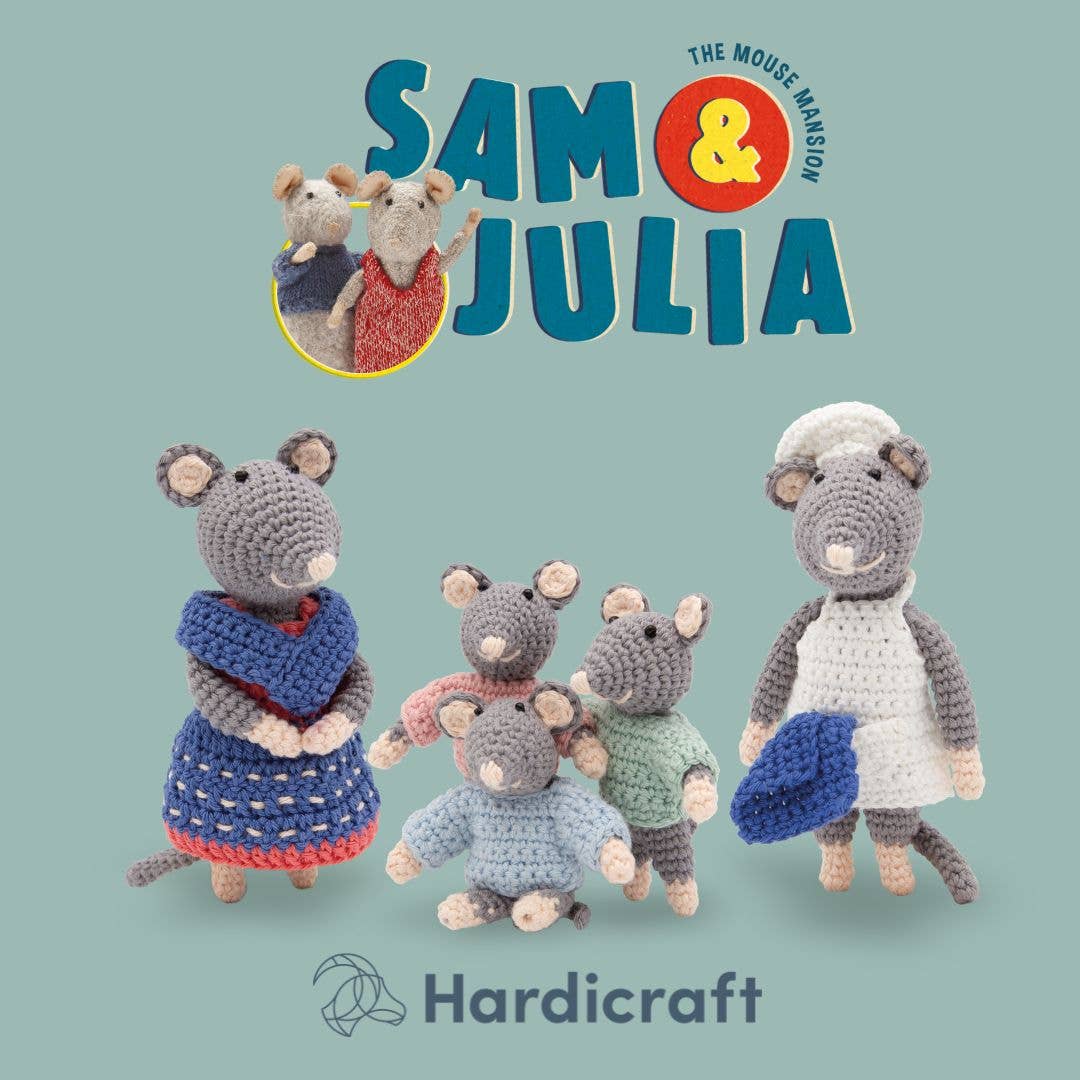 DIY Crochet Kit - The Triplet Mice