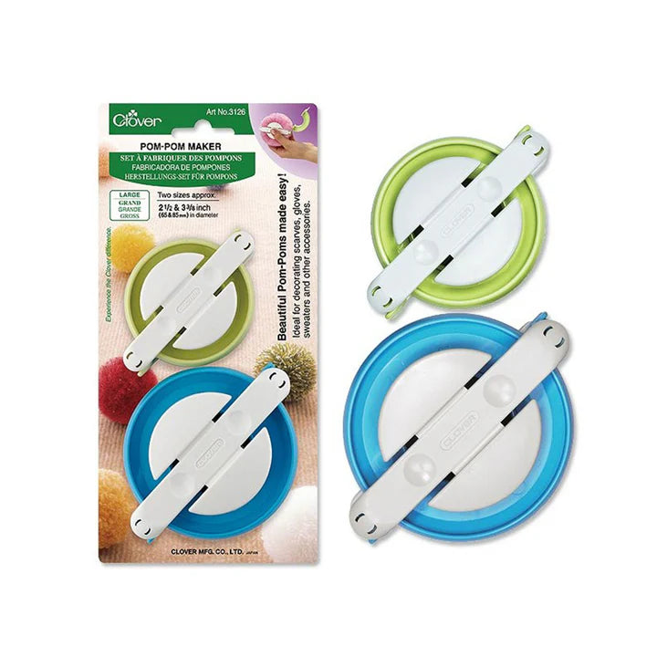 Clover Pom-Pom Maker, Large