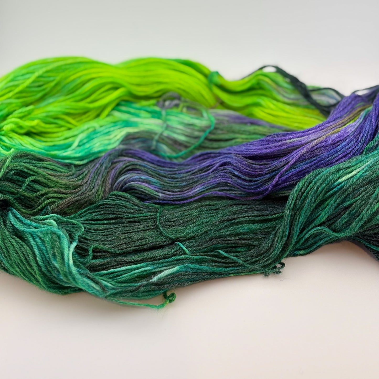 Clover Fields Hand Dyed Fingering Weight Yarn
