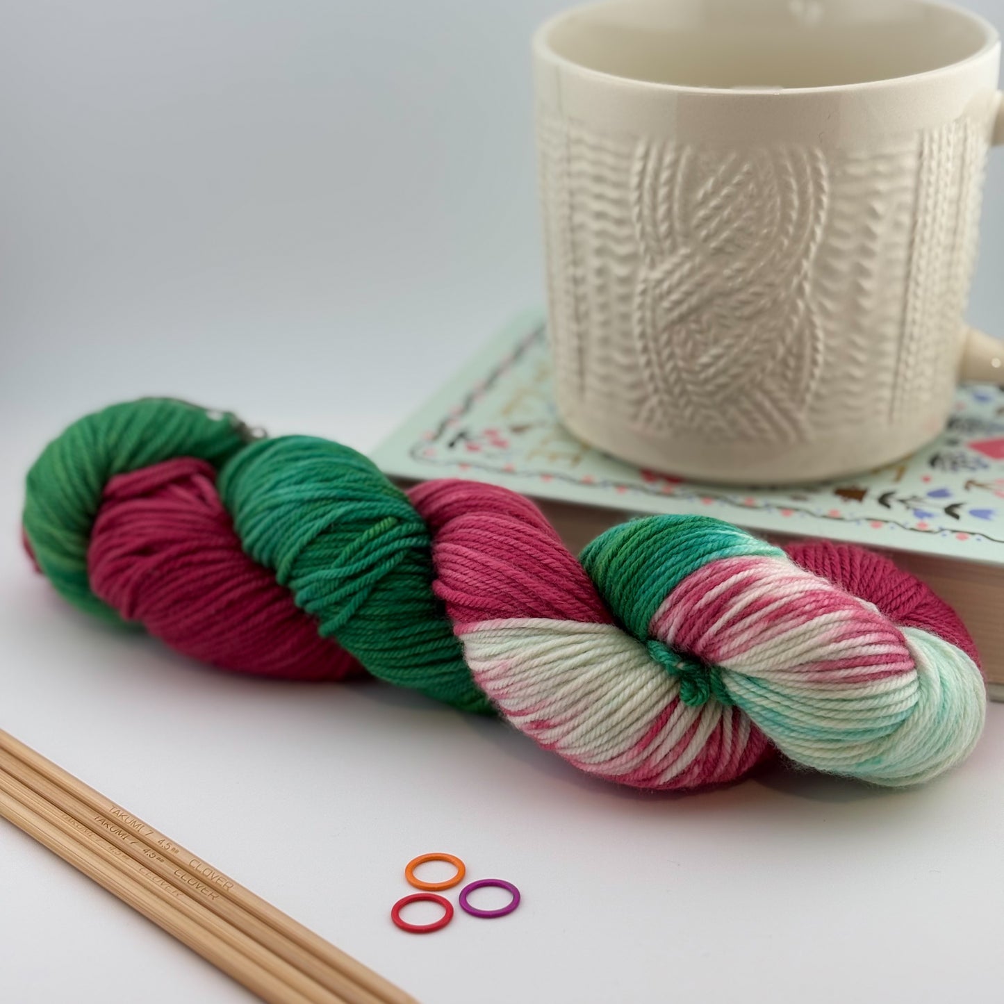 Old Fashioned Christmas Hand Dyed DK Weight Yarn