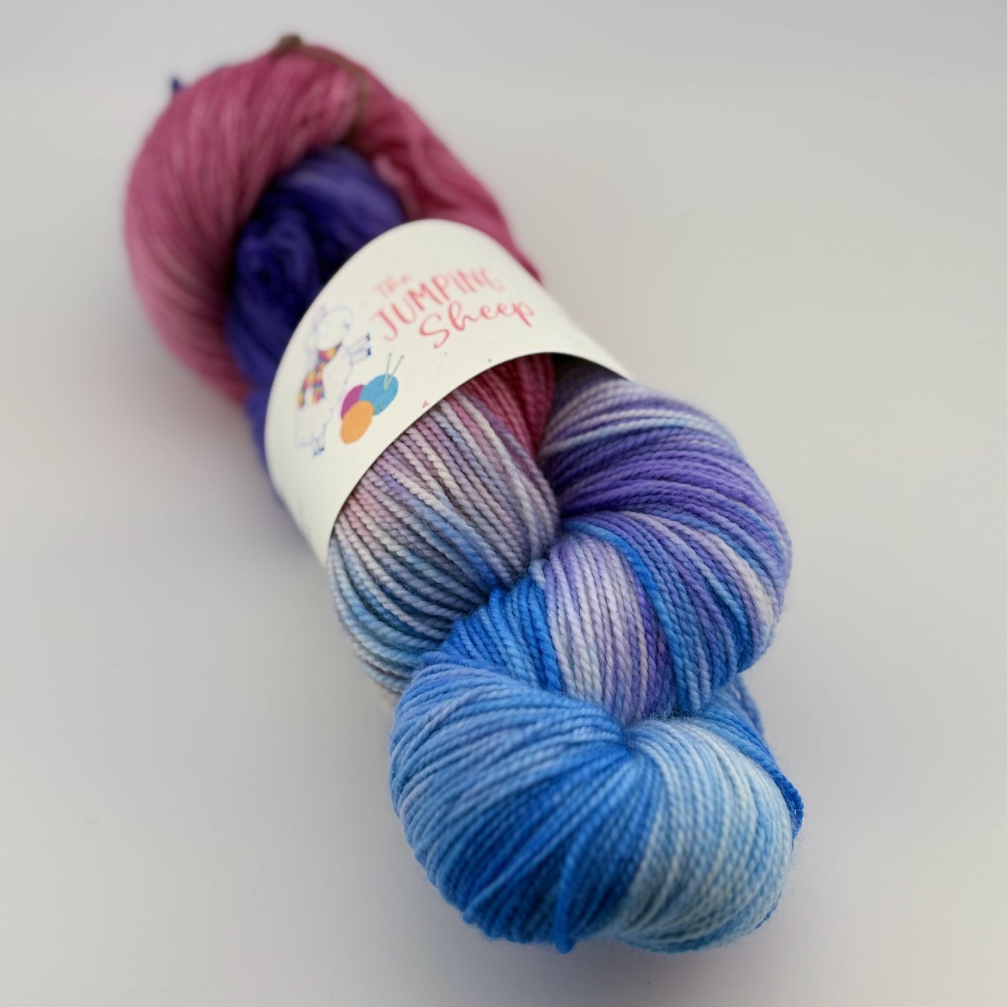 Coral Reef Hand Dyed Fingering Weight Yarn