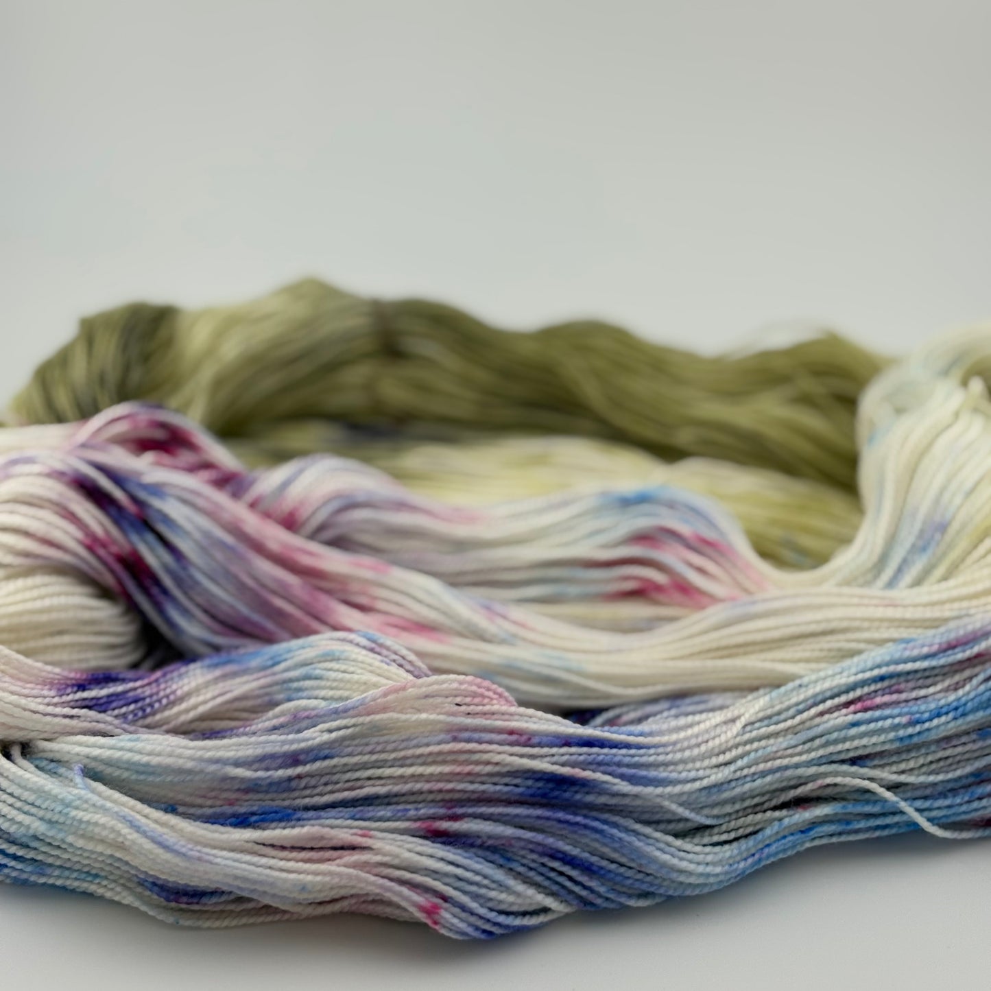 Garden Party Hand Dyed Fingering Weight Yarn