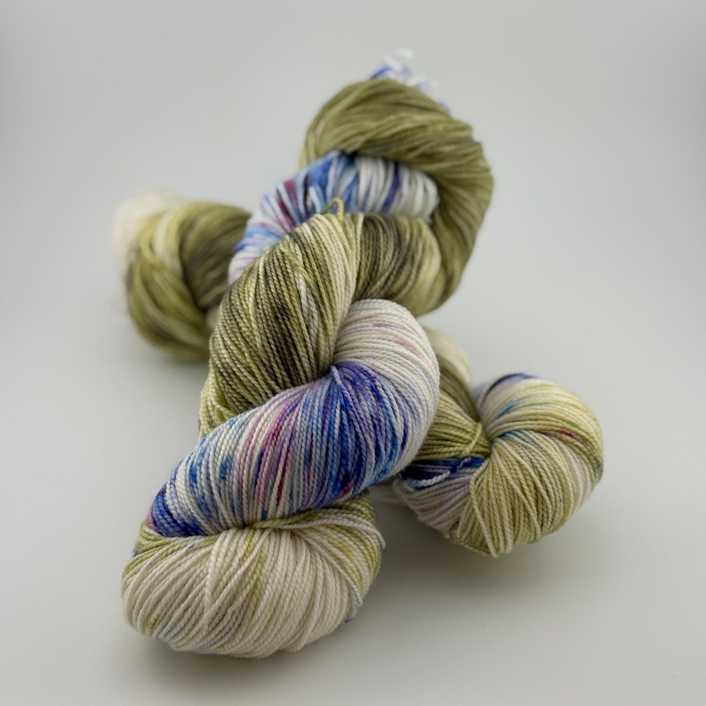 Garden Party Hand Dyed Fingering Weight Yarn