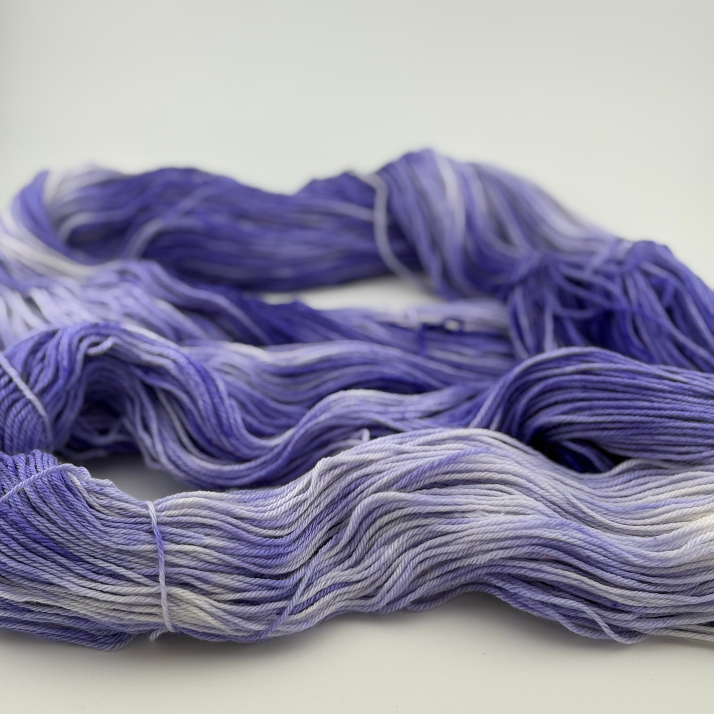 Hyacinth Hand Dyed Fingering Weight Yarn