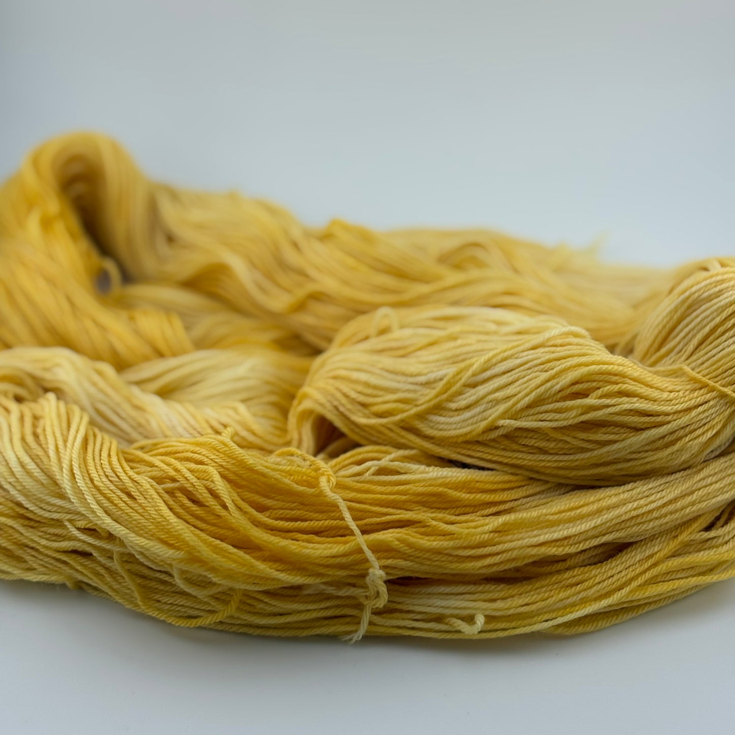 Daffodil Hand Dyed Fingering Weight Yarn