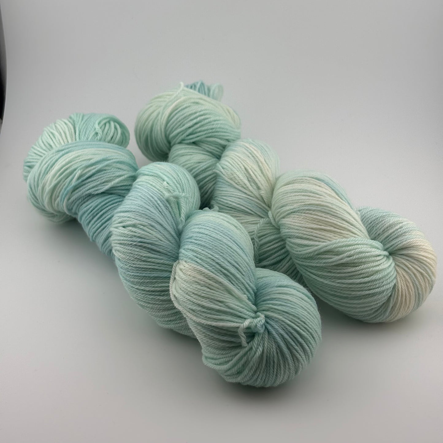 Hydrangea Hand Dyed Fingering Weight Yarn