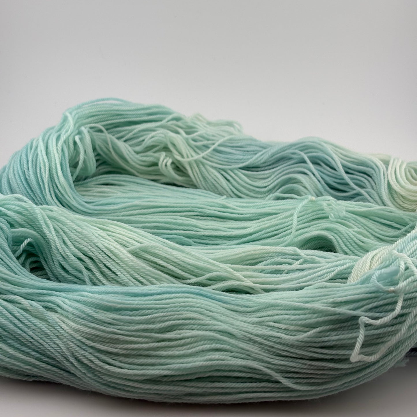 Hydrangea Hand Dyed Fingering Weight Yarn