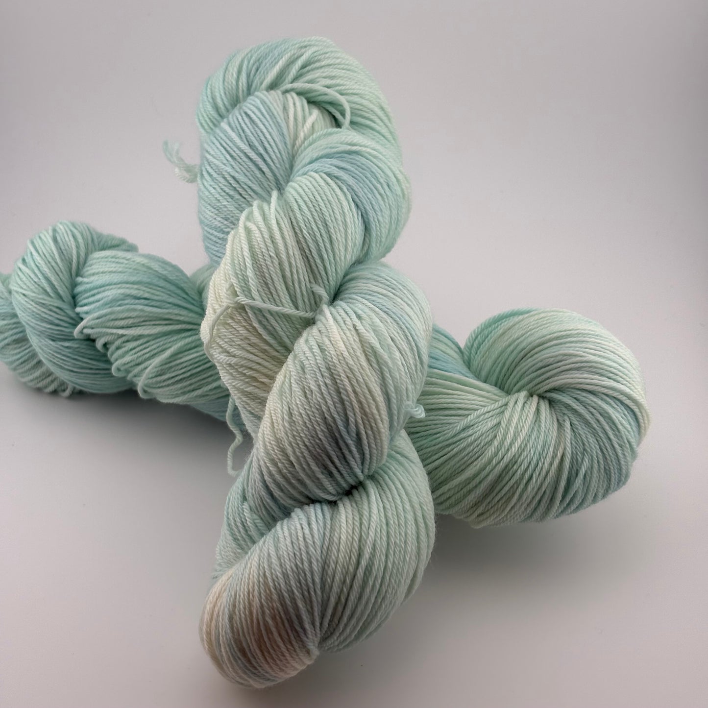 Hydrangea Hand Dyed Fingering Weight Yarn