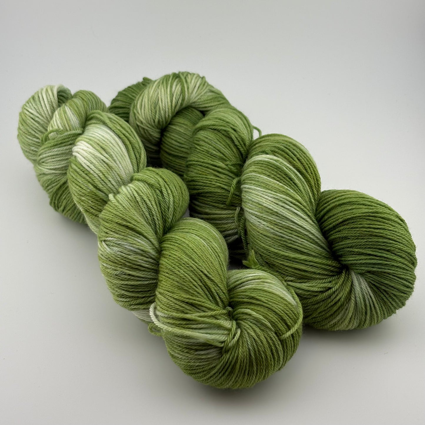 Pickle Hand Dyed Fingering Weight Yarn