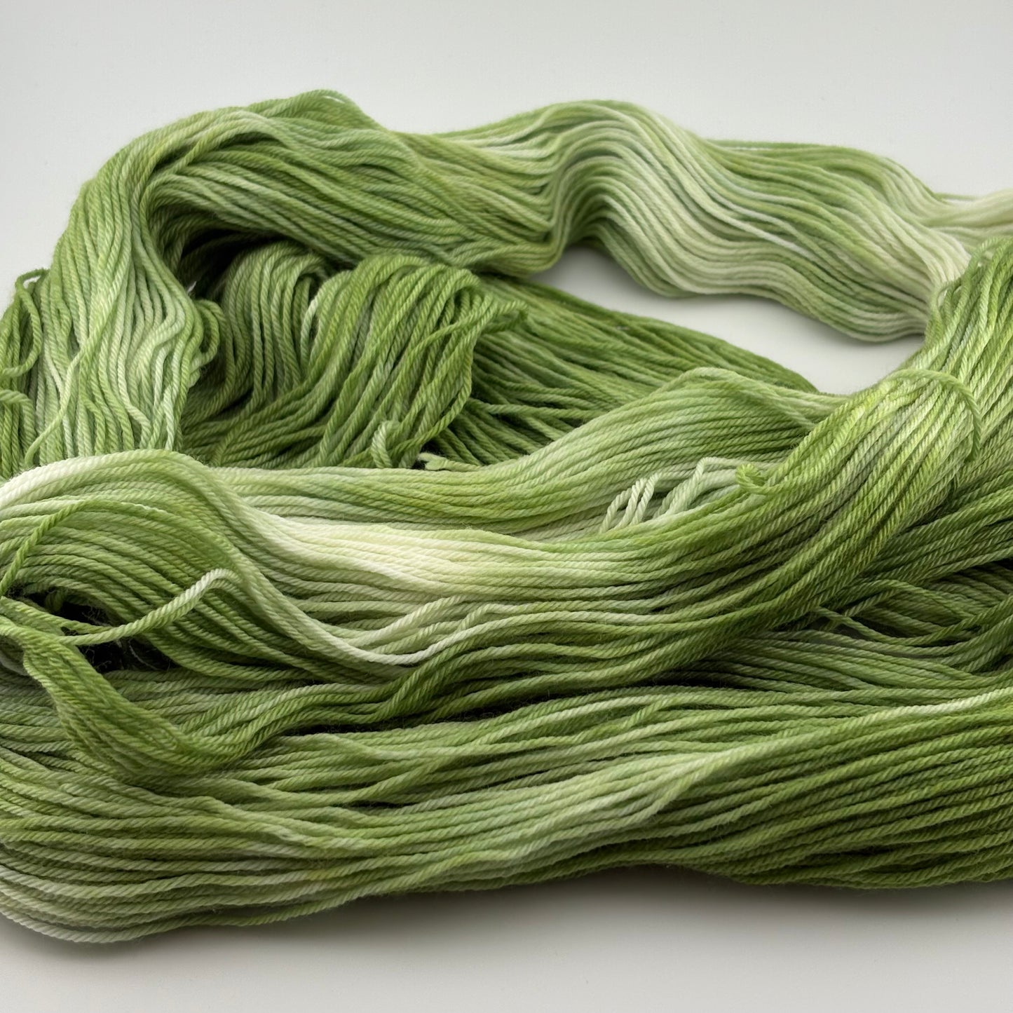 Pickle Hand Dyed Fingering Weight Yarn