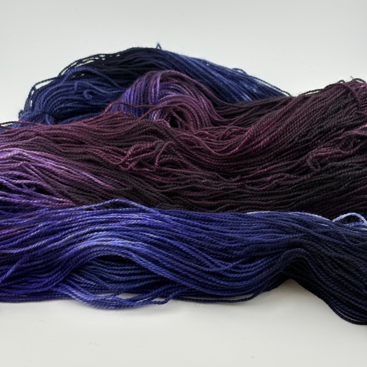 Galaxy Hand Dyed Fingering Weight Yarn