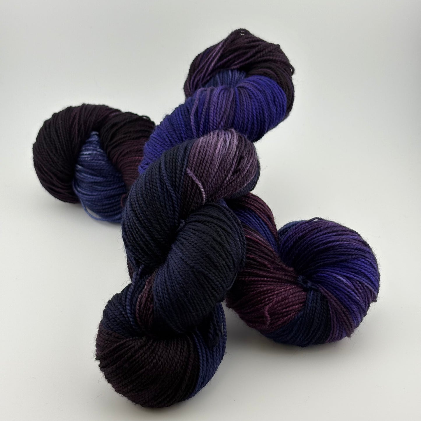 Galaxy Hand Dyed Fingering Weight Yarn
