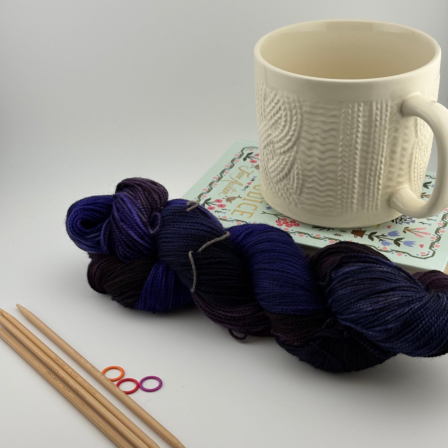 Galaxy Hand Dyed Fingering Weight Yarn