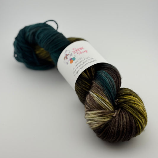 Forest Hand Dyed DK Weight Yarn