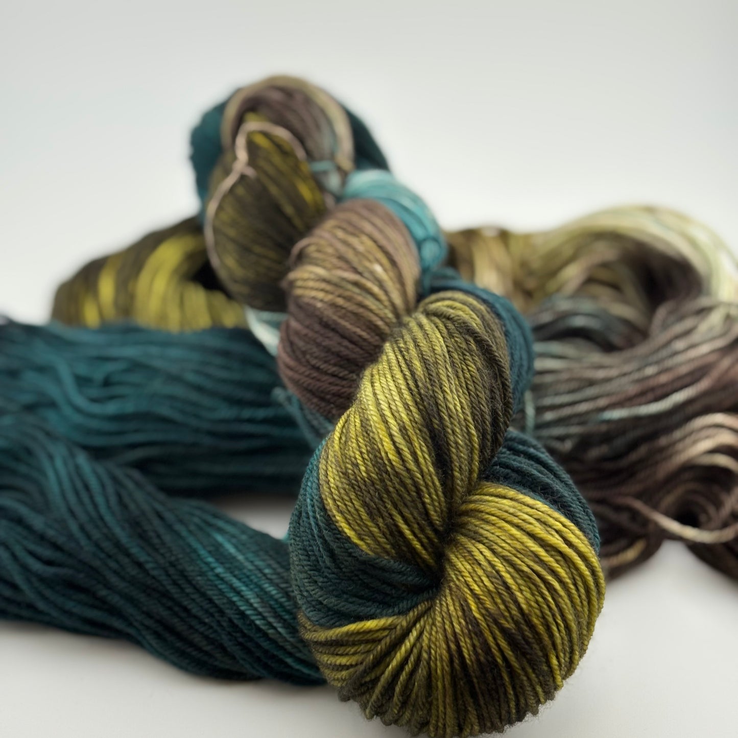 Forest Hand Dyed DK Weight Yarn