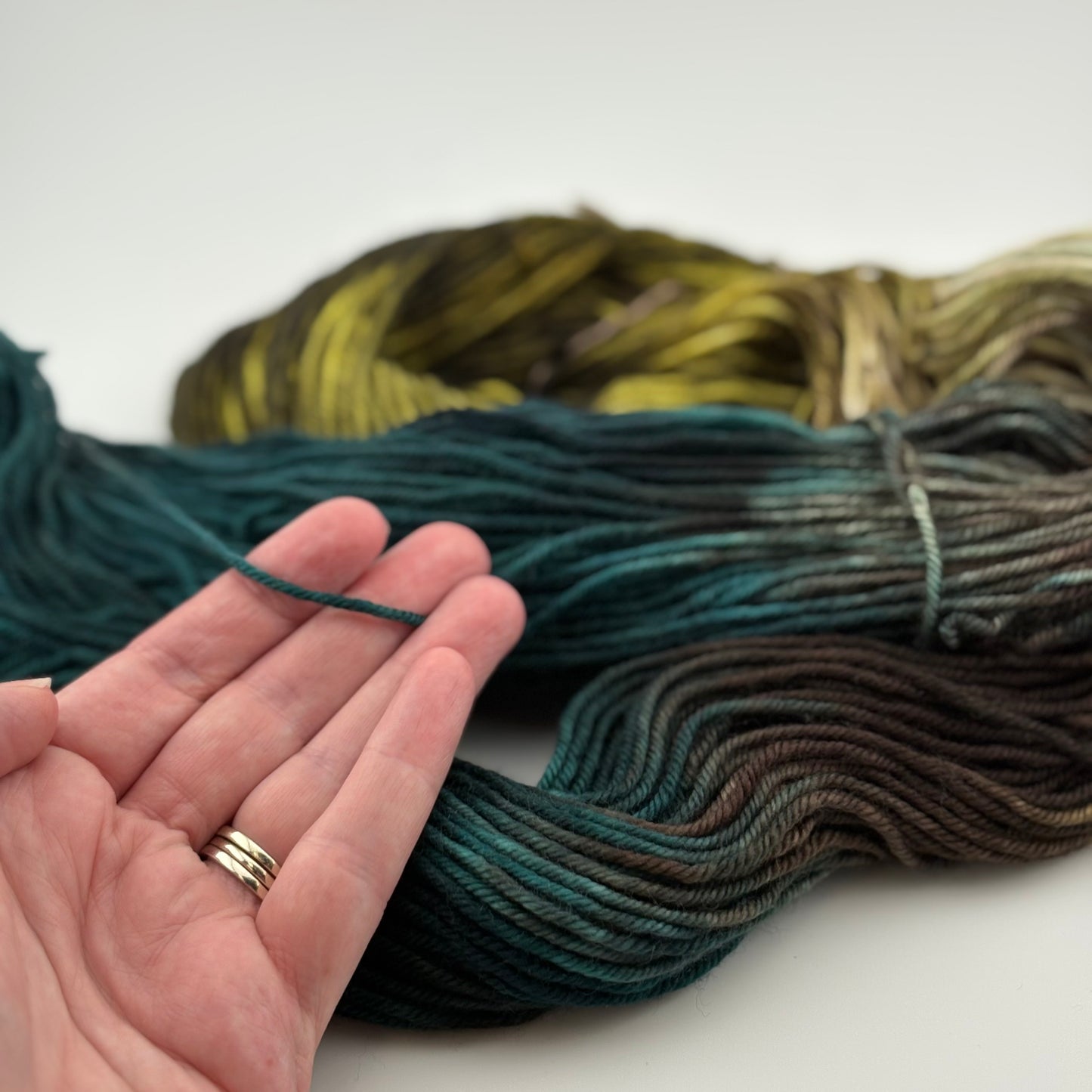 Forest Hand Dyed DK Weight Yarn