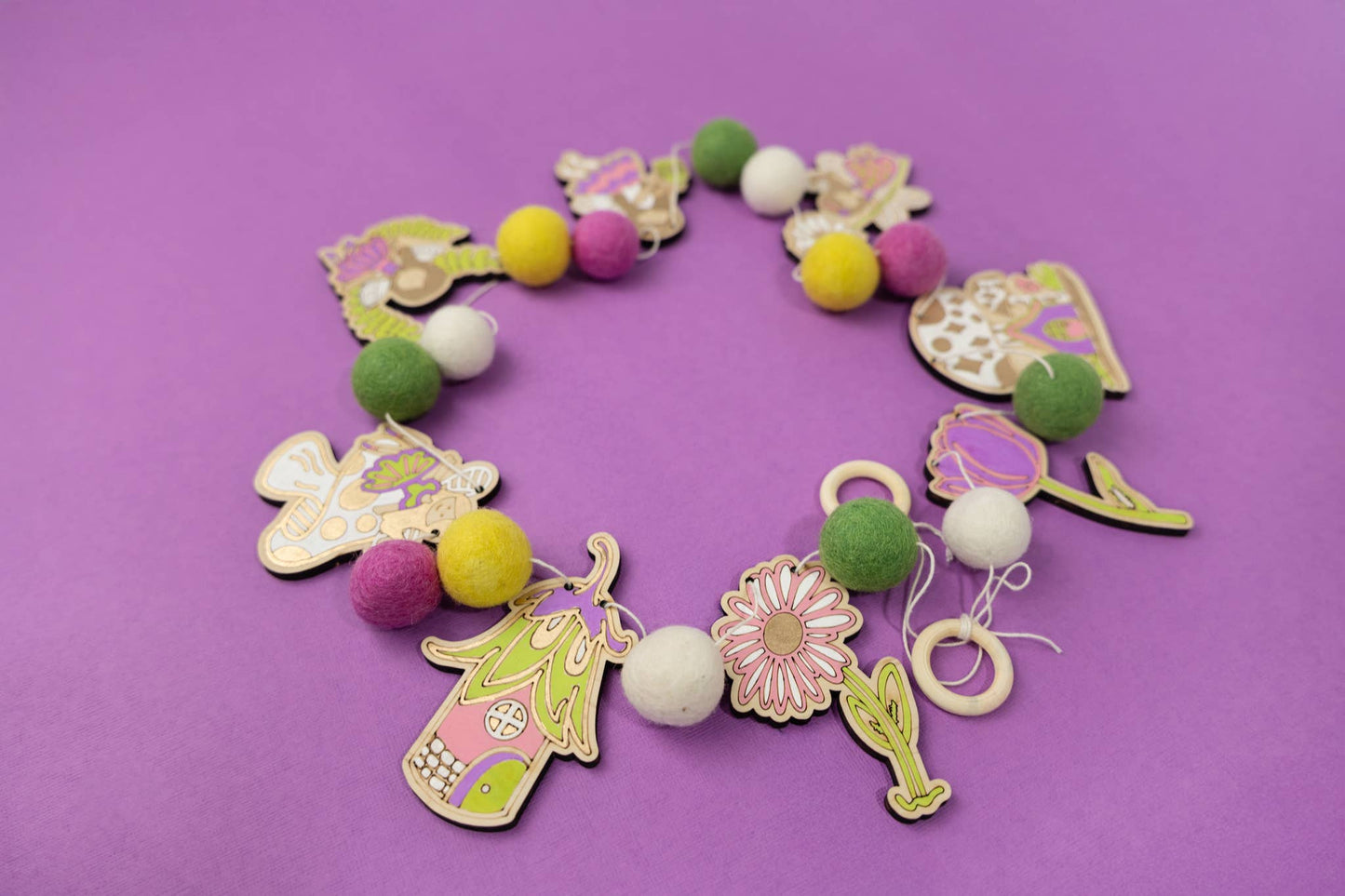 DIY Craft Kit - Fairy Garden Garland Kit