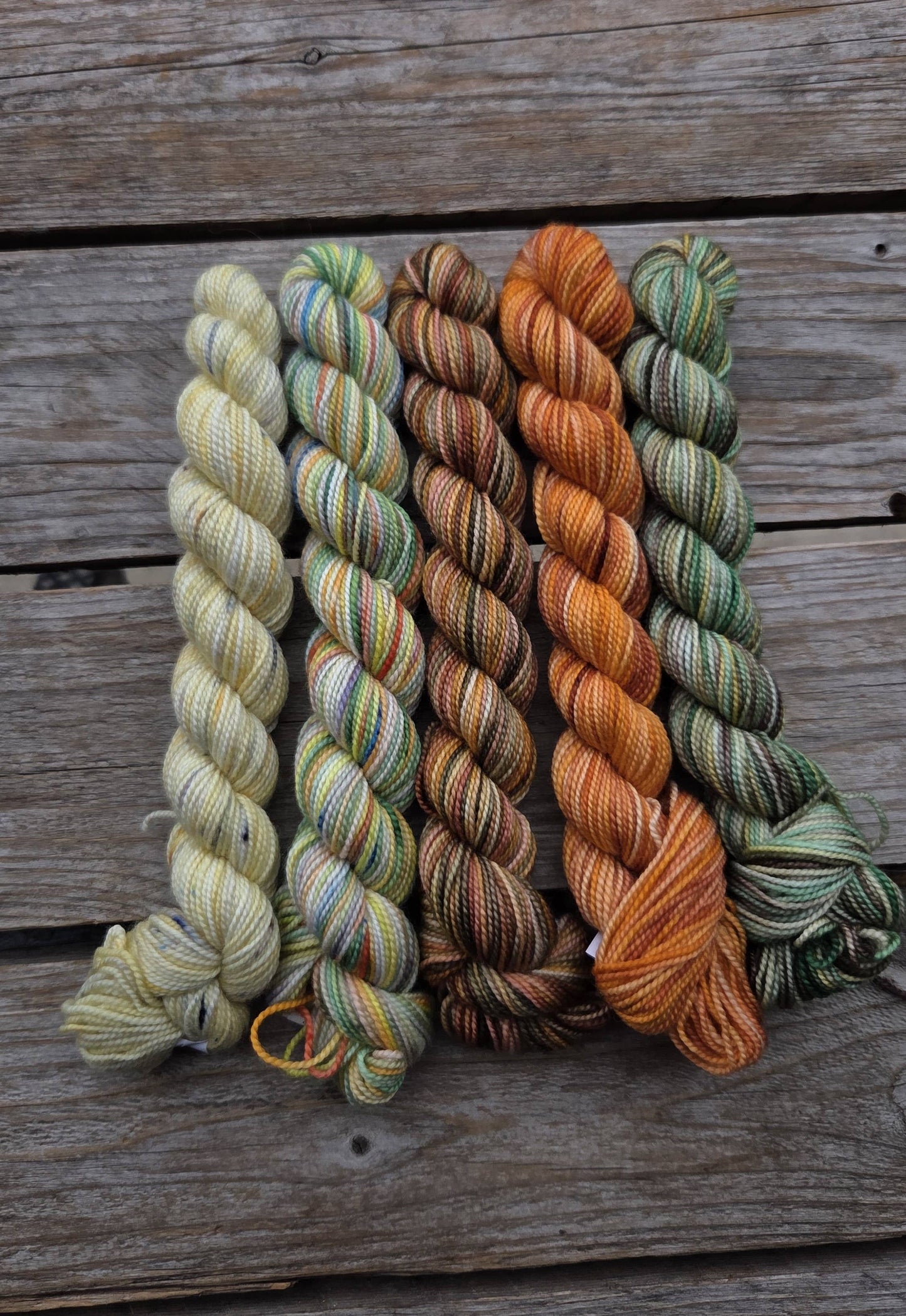 Fall Paint Cans (mini skein sets)