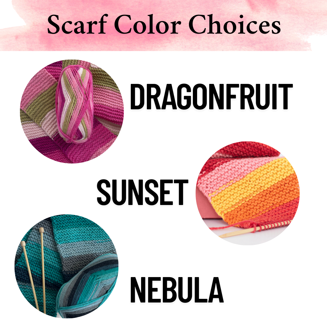 Sunset Learn to Knit Scarf Kit: Bestselling Wirecutter Pick